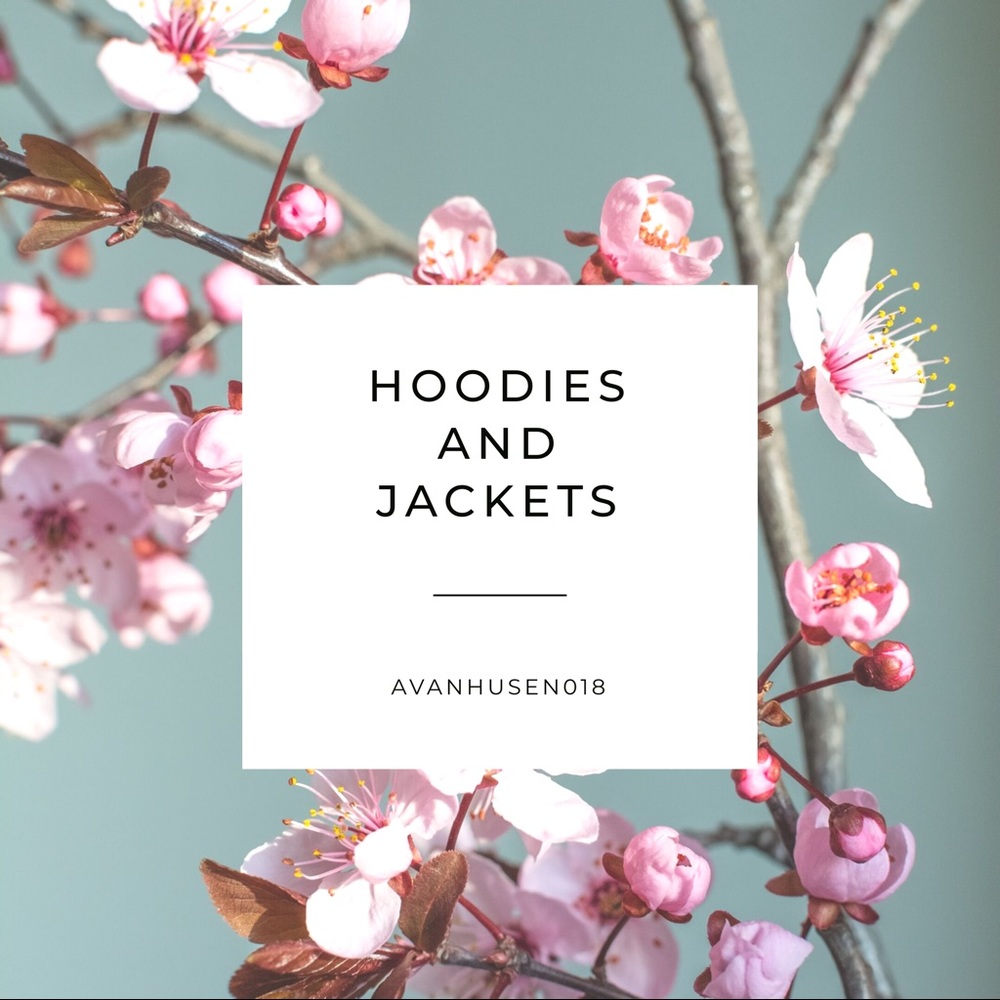 Hoodies, jackets, blazers